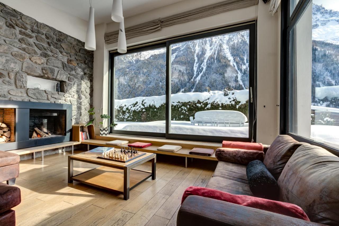 Chalet Safari. Face Au Mont-Blanc. Chamonix Dış mekan fotoğraf