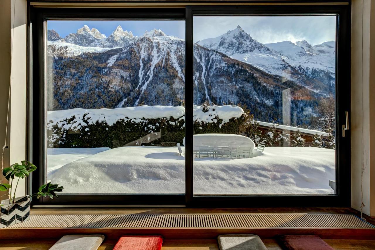 Chalet Safari. Face Au Mont-Blanc. Chamonix Dış mekan fotoğraf